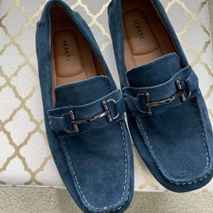 Mens Alfani Suede Loafers